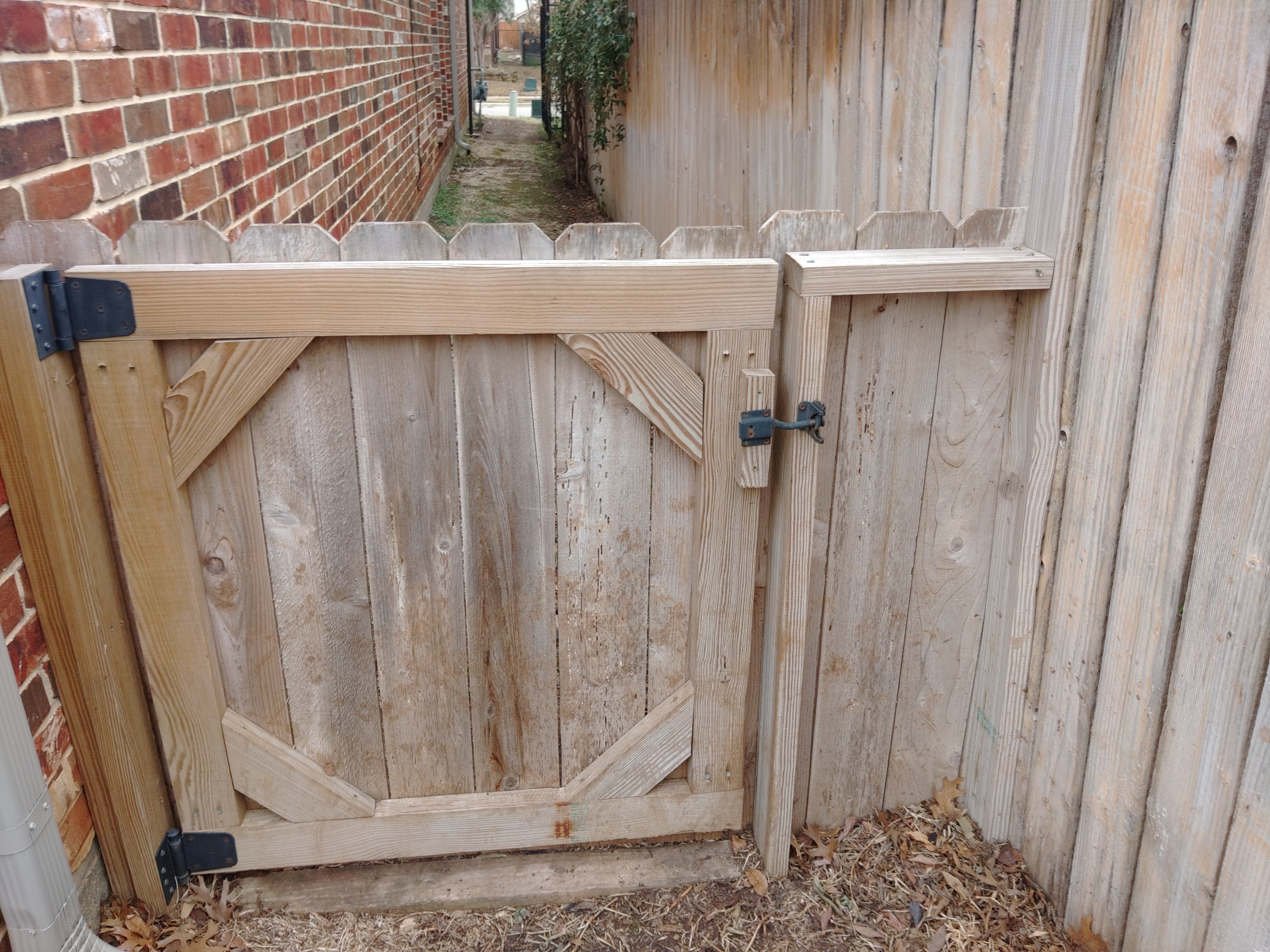 P Fence Beginning 1